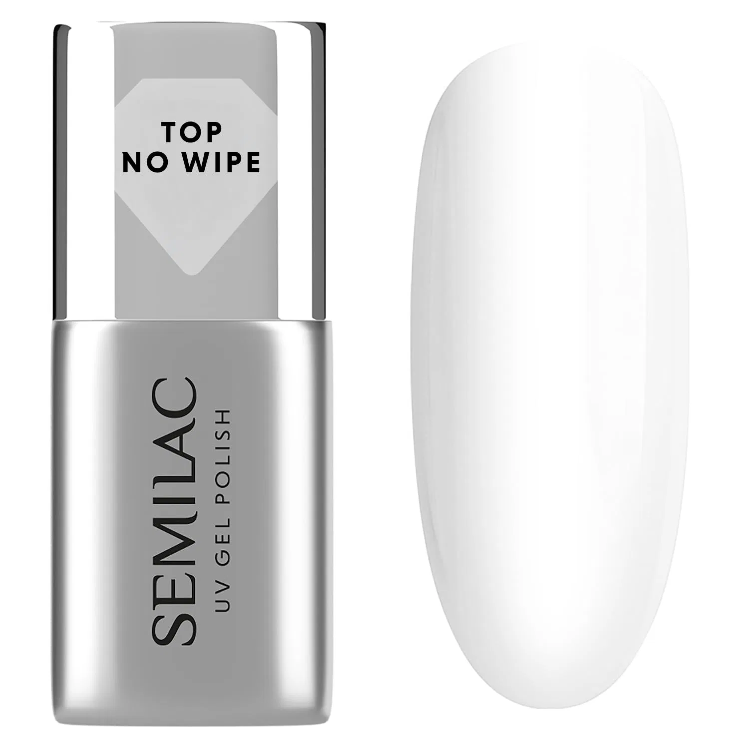 Топ для УФ-гибридного гель-лака «No Wipe» от Semilac Semilac, No Wiping