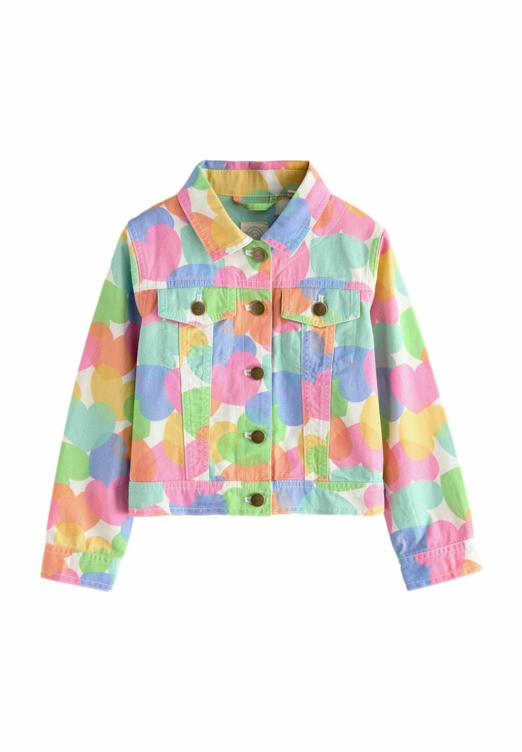

Демисезонная куртка REGULAR FIT - RAINBOW CONFETTI HEART Little Bird, фуксия