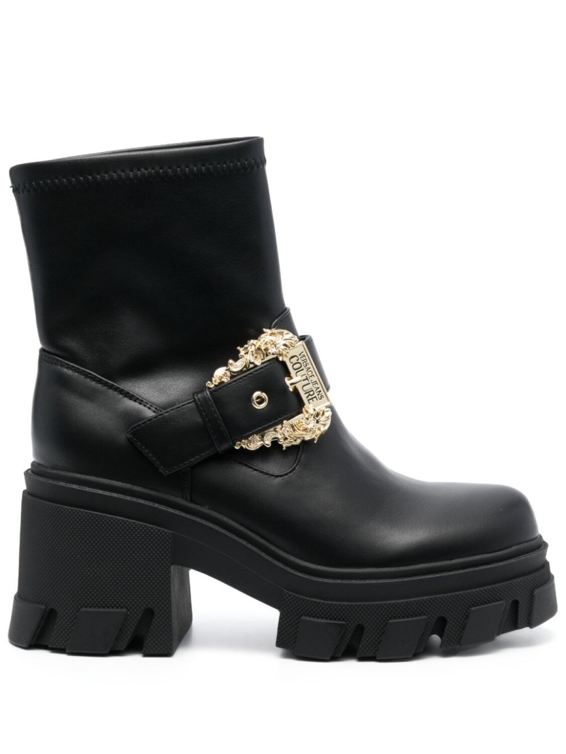 

Versace Jeans Couture ботинки с пряжками, черный
