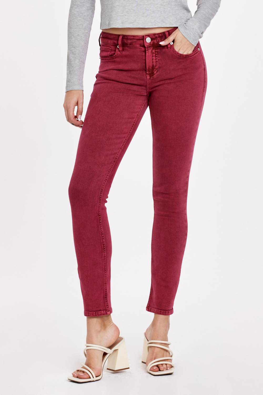 

Джинсы женские DEAR JOHN DENIM, цвет ruby falls