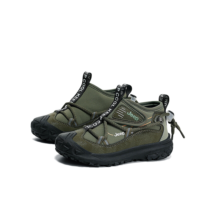Кроссовки Jeep Kids Lifestyle Shoes Kids Mid-top Xuanyun Green, зеленый — фото 2