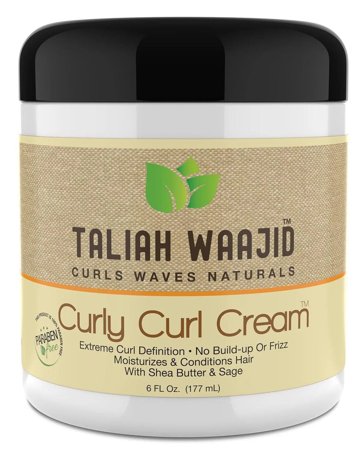 Крем для кудрей «Curly Curl Cream» от Taliah Waajid 177 мл Taliah Waajid Black Earth Products — фото 2