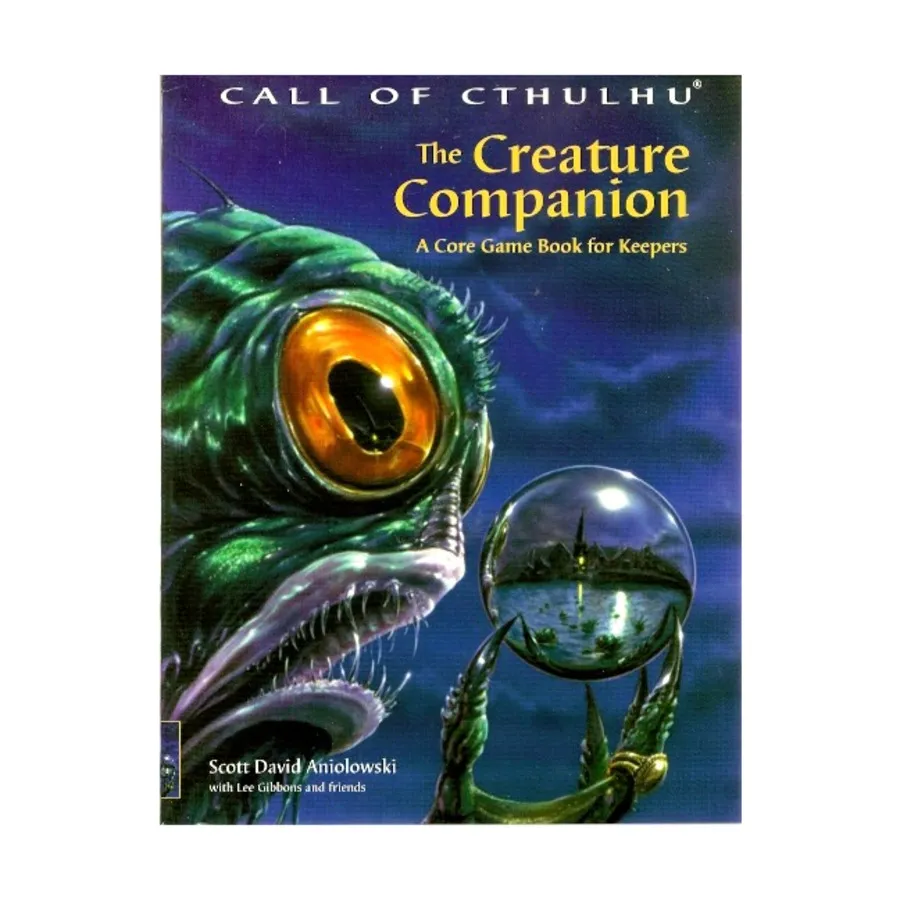 

Creature Companion, Call of Cthulhu - Rule, Source & Supplement Books (Chaosium 1st-5.5 Editions), мягкая обложка