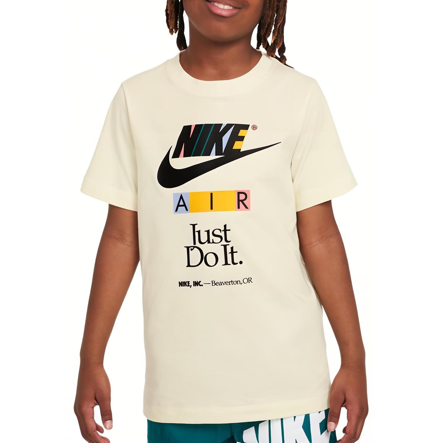 

Детская футболка Nike, цвет Coconut Milk
