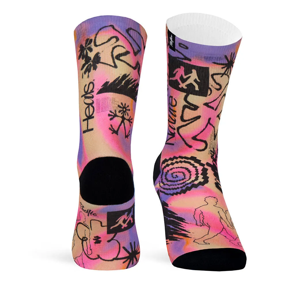 

Носки Pacific Hike pink, разноцветный