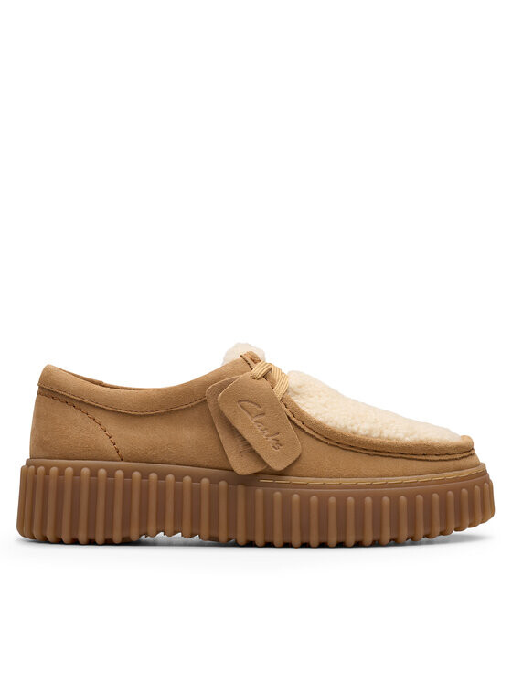 

Полуботинки Clarks, коричневый