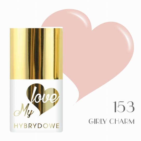 

Гибридный лак для ногтей Mylove UV/Led 153 Girly Charm, SUNFLOWER