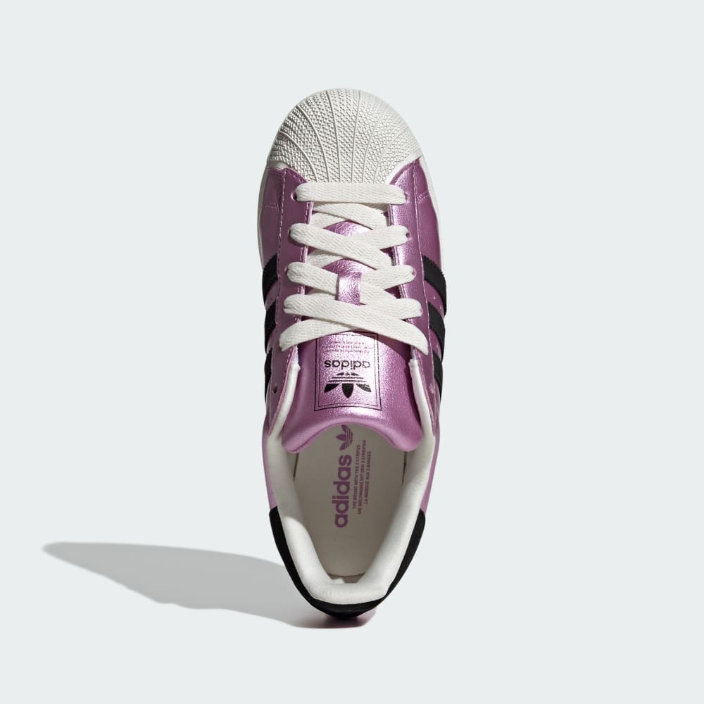 Кроссовки Adidas Superstar II Shoes, цвет Preloved Purple/Core Black/Off White — фото 2