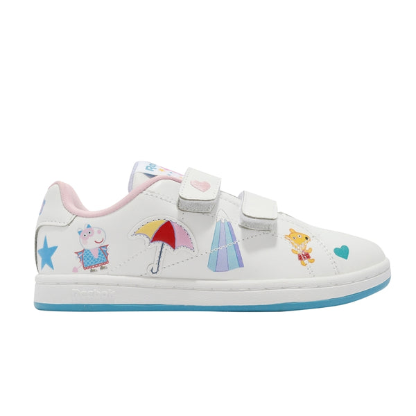 Кроссовки peppa pig x royal complete cln 2.0 2v 'suzy sheep, candy cat and teddy' Reebok, белый — фото 2