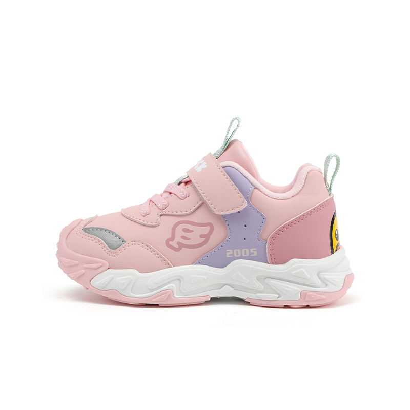 

B.Duck Желтые утиные легкие амортизирующие утепленные низкие детские повседневные кроссовки для детей 3-7 лет