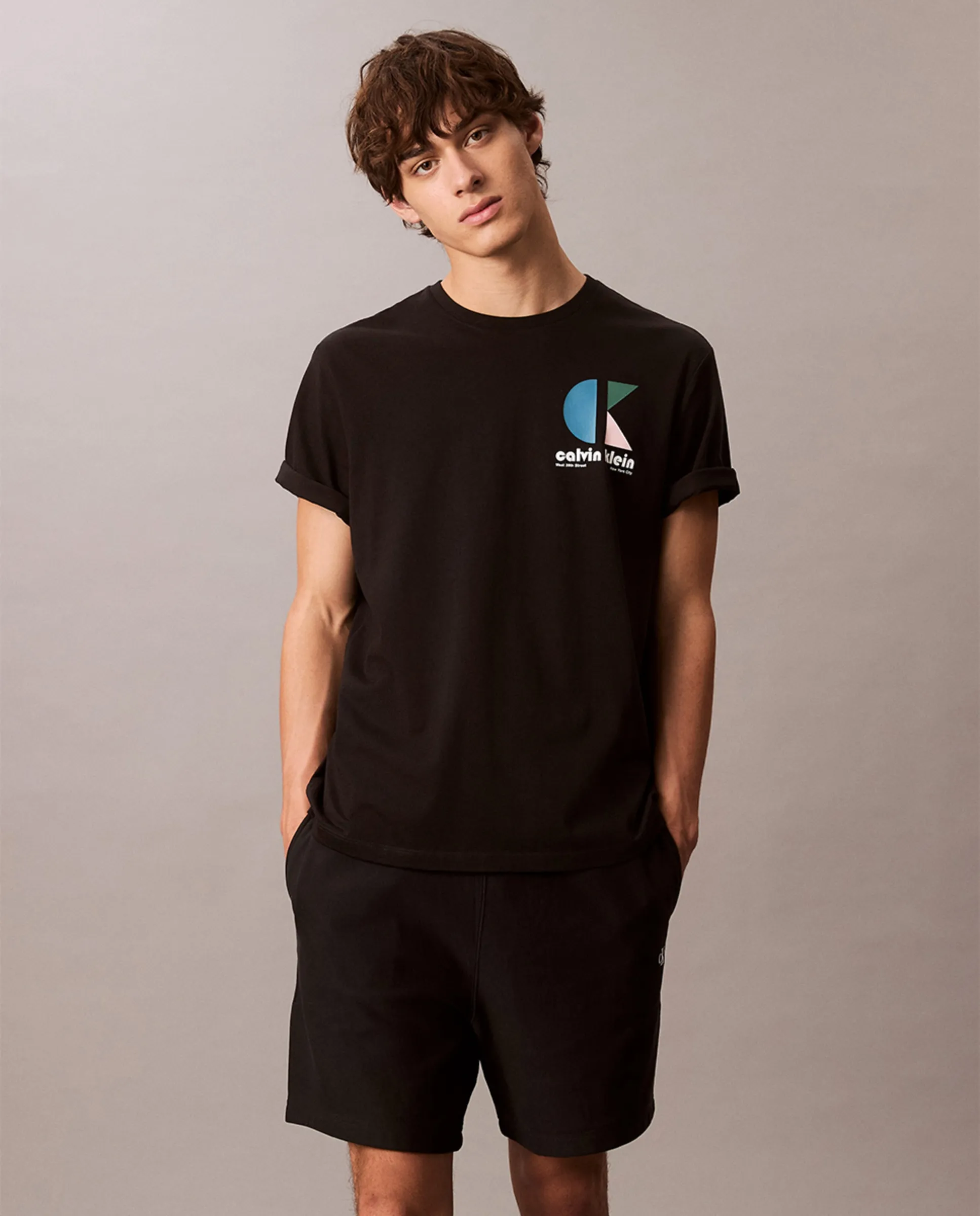 

Мужские шорты для спорта Calvin Klein Jeans, черный