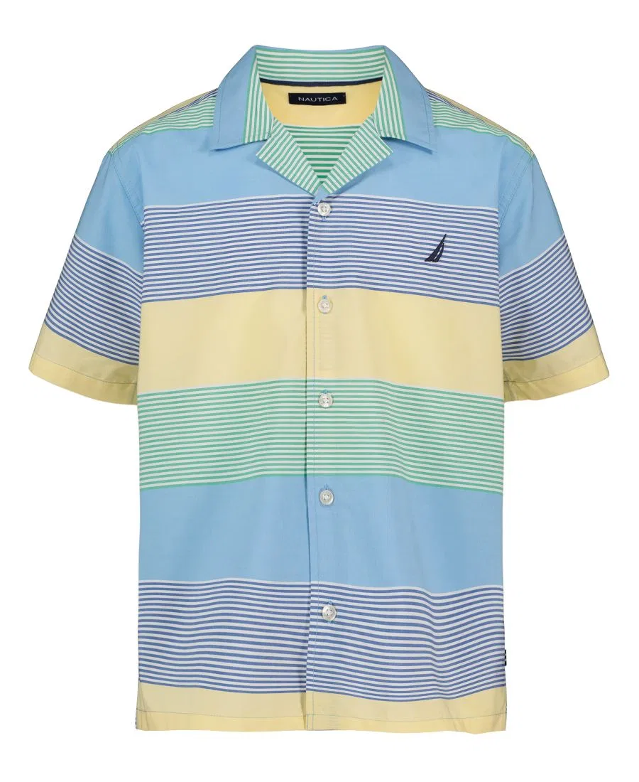 Детская рубашка с коротким рукавом Nautica, Little Boy Blue