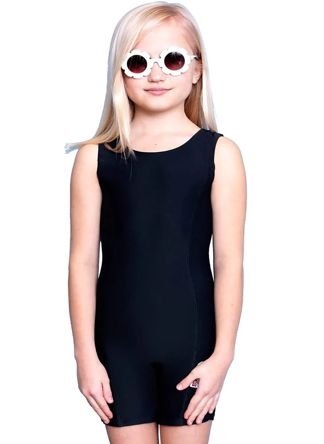 Шорты для плавания детские с коротким рукавом Coega Sunwear, черный