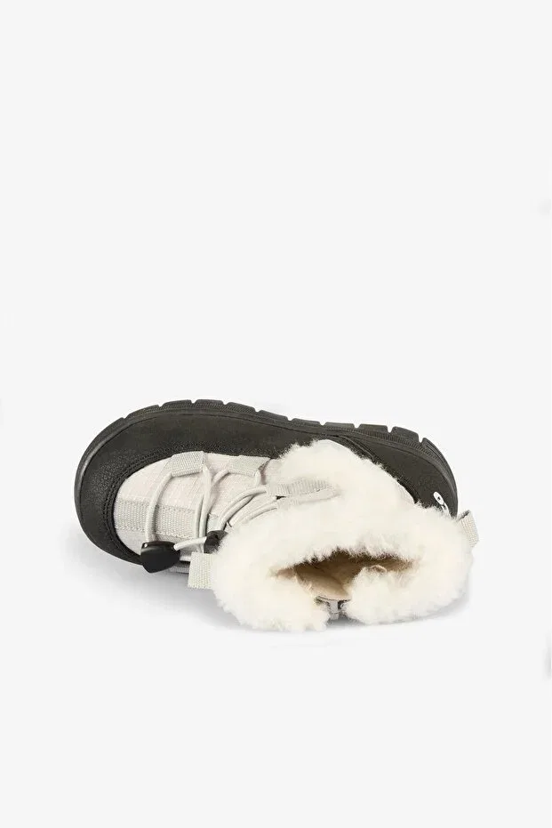 Детские ботинки для девочек с коротким каблуком Nagoya baby boots Vicco, Gray — фото 4