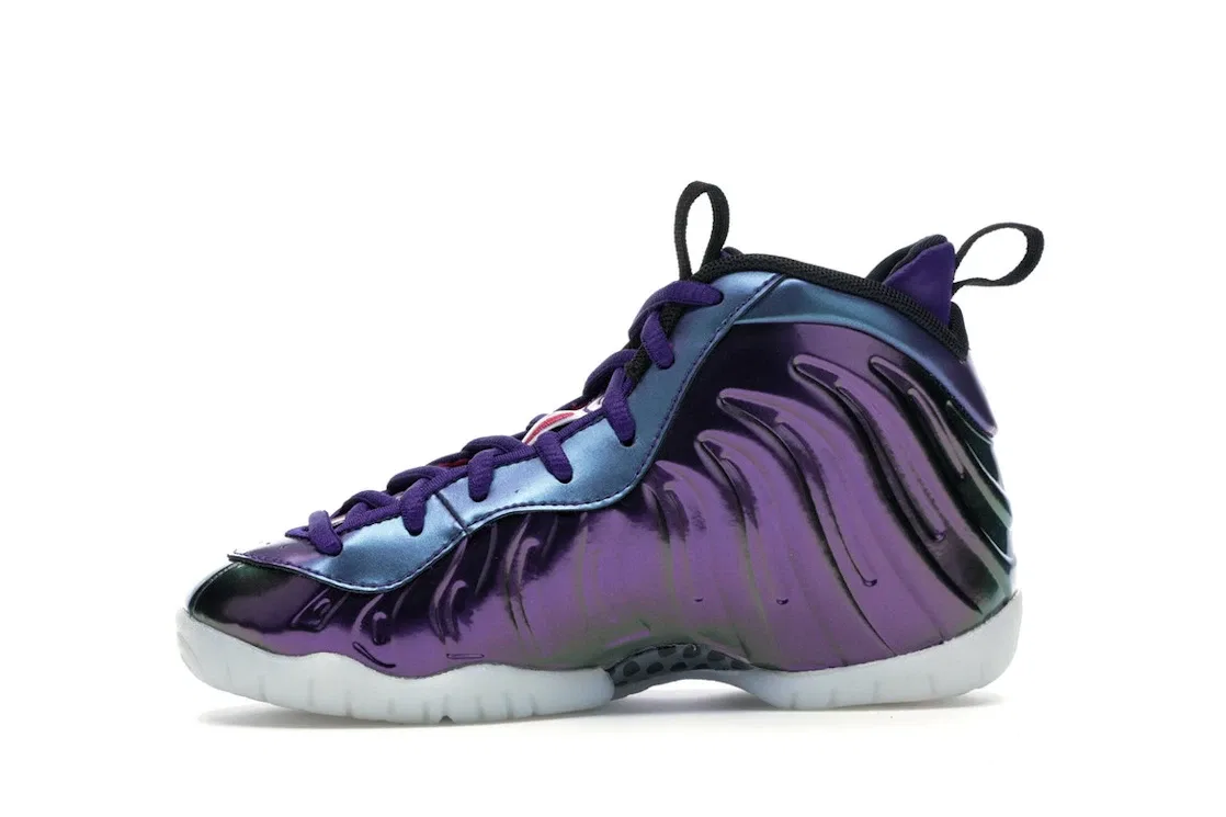 Детские кроссовки Lifestyle Nike Air Foamposite One, Rush Pink/Rush Pink-Neptune Blue-Court Purple — фото 3