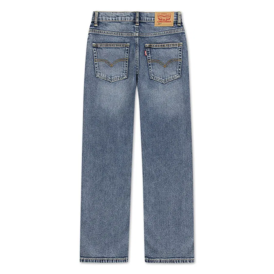 Детские джинсы свободного кроя '555' синего цвета Levi'S Kids — фото 2