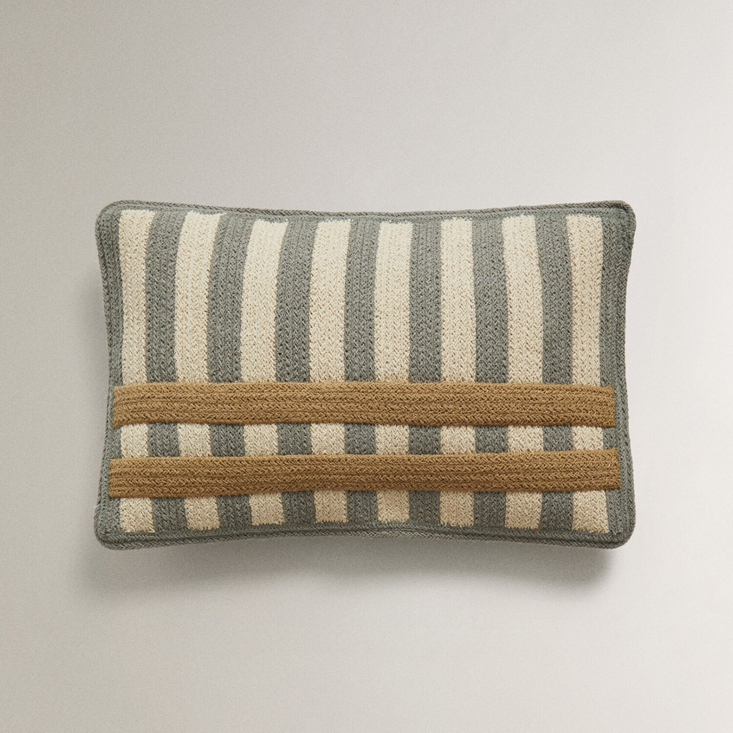 

Чехол для подушки Zara Home Striped, 30х50 см, хлопок