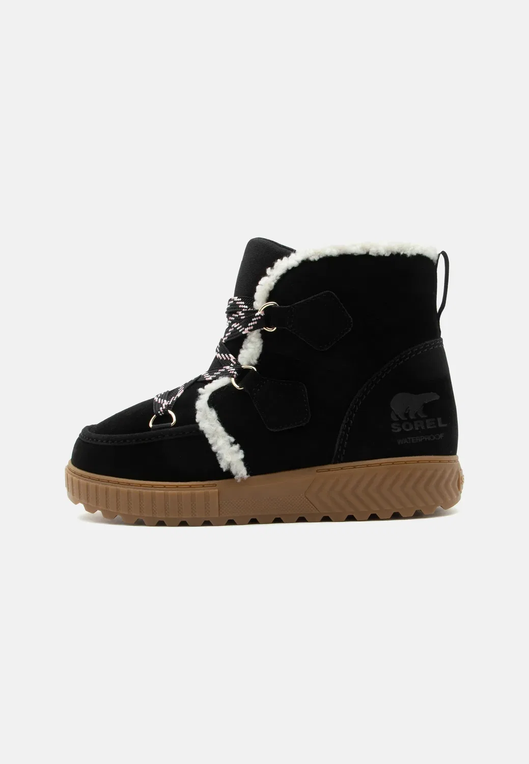 Детские унисекс ботинки Ona Ave Alpine WP - для детей постарше Sorel, Black