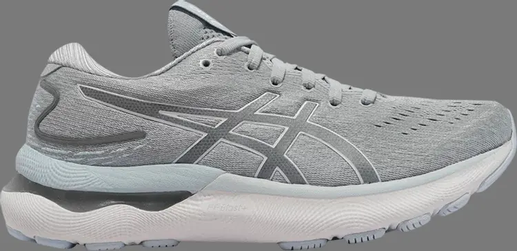 

Кроссовки wmns gel nimbus 24 wide 'piedmont grey' Asics, серый