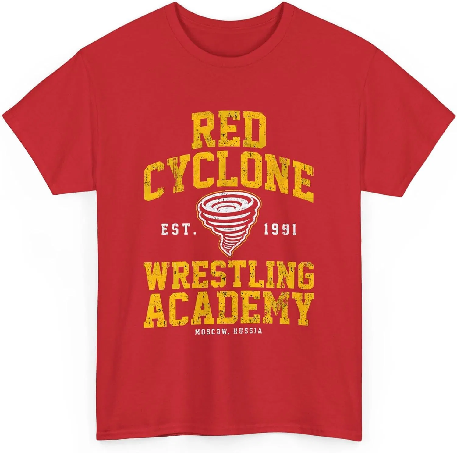 Футболка с принтом Zangief The Red Cyclone, Red