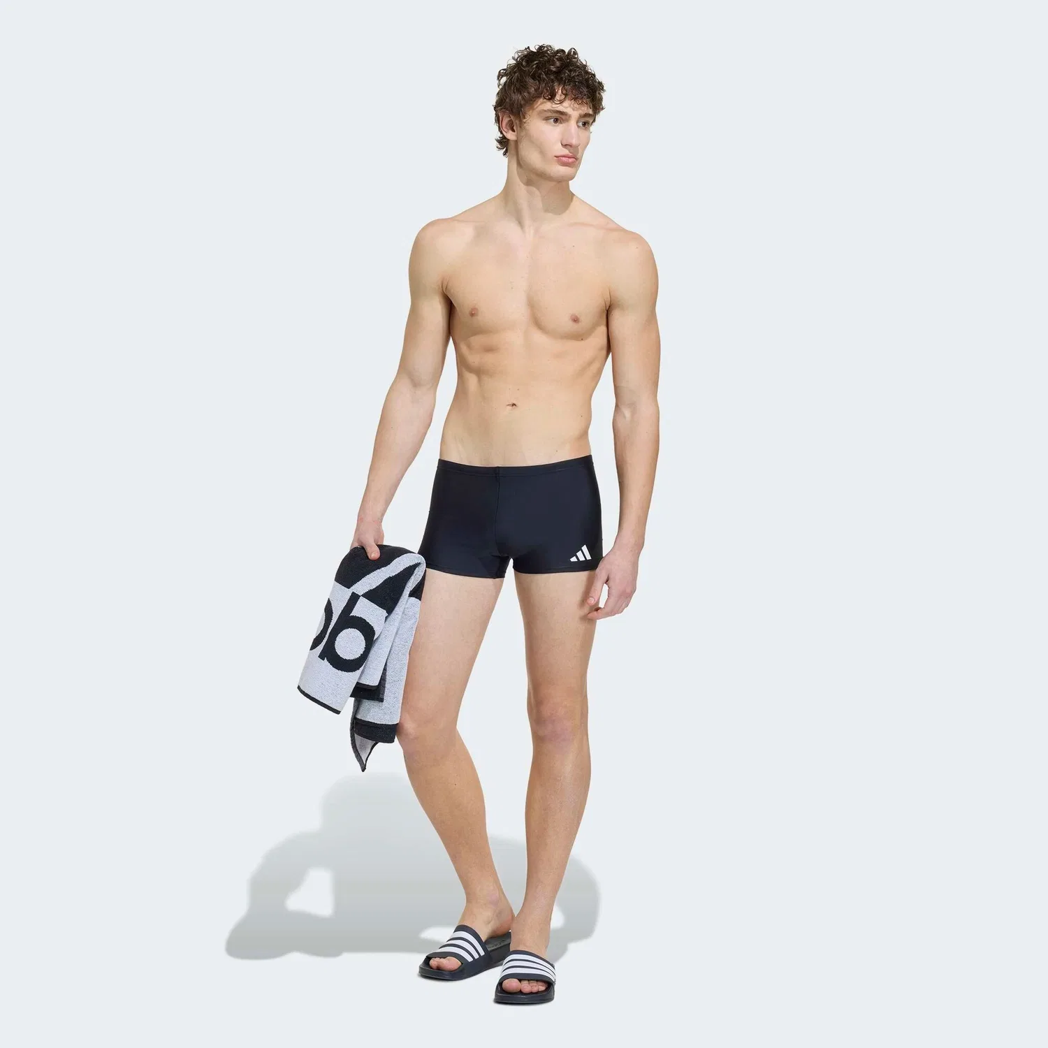 Мужские плавки Adidas Performance, Black — фото 3