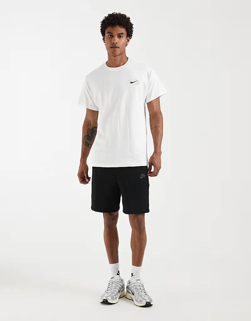 Вязаные шорты Nike Tech Fleece, черный — фото 2