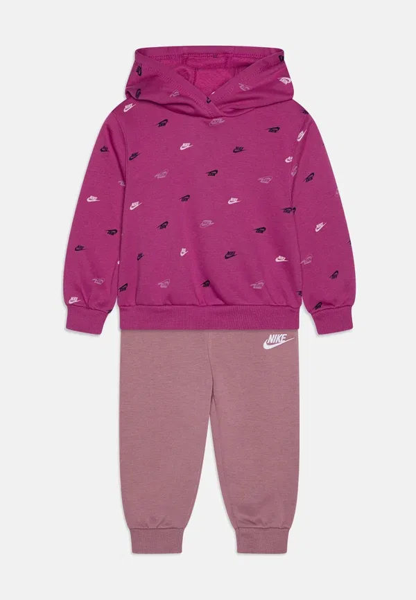 Комплект спортивный с принтом Pant unisex set, Nike Sportswear, plum dust