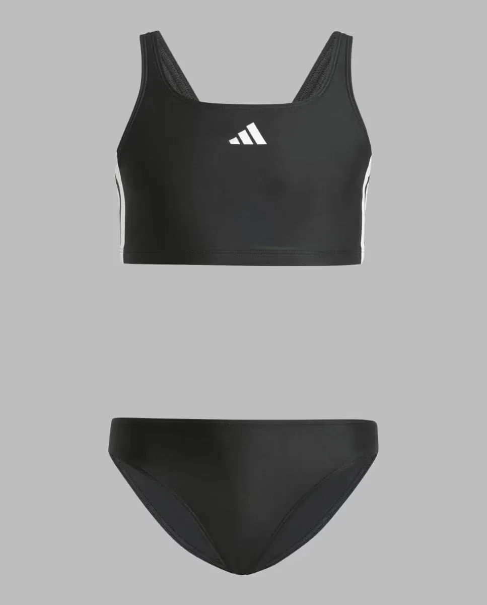 Детский бикини для девочек с принтом adidas, Negro