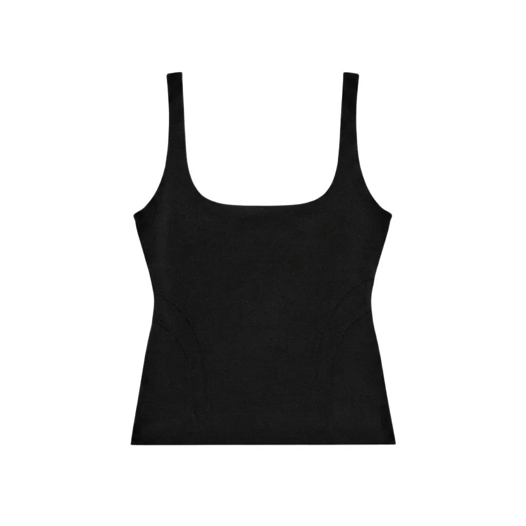 Женская майка на бретелях ZARA, Black