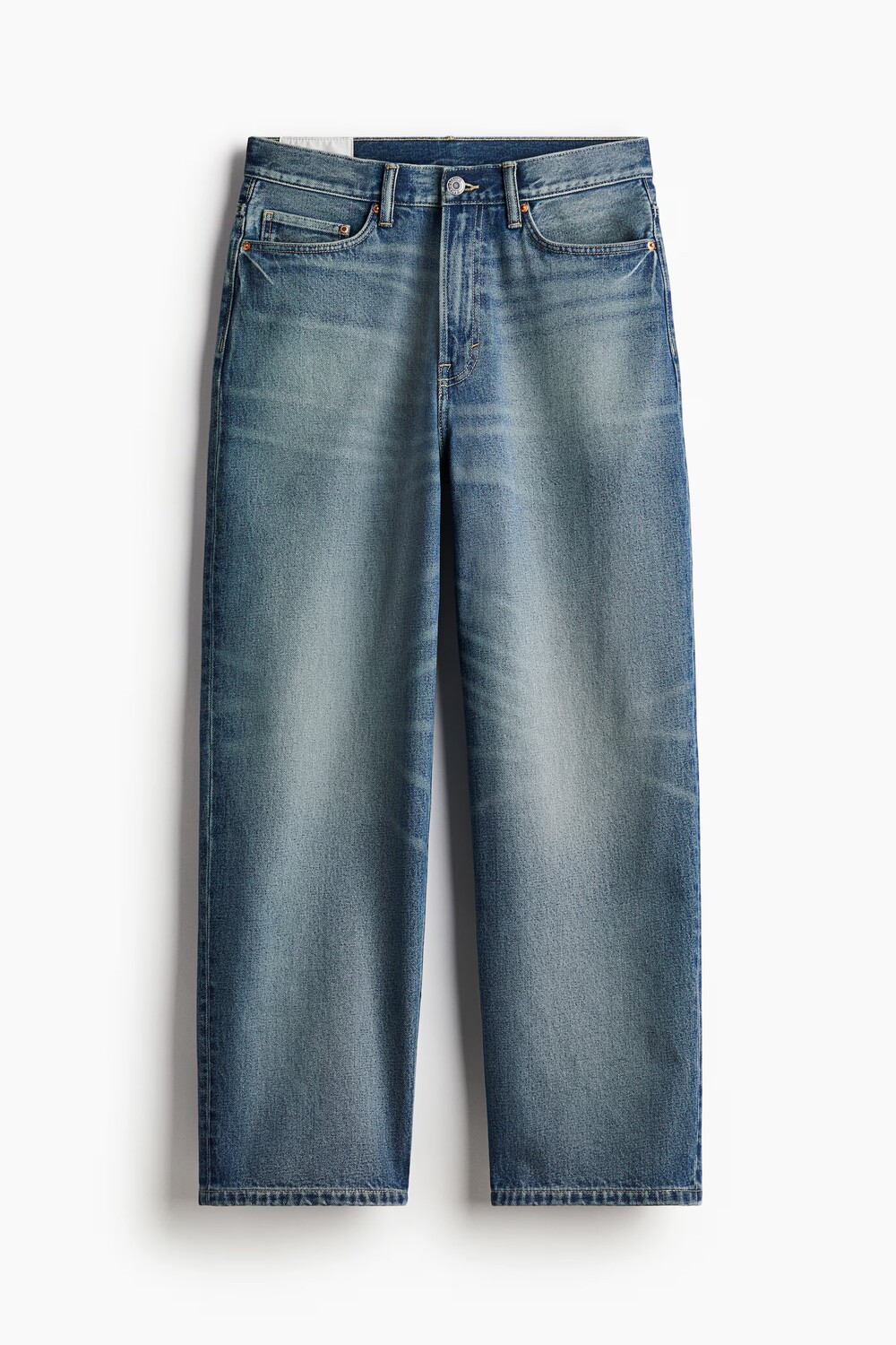 

Джинсы H&M A/W 2024 Baggy, синий