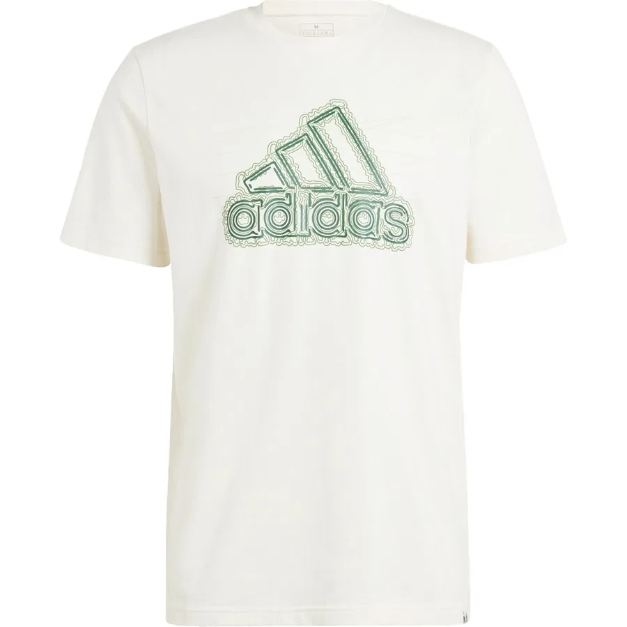 Футболка с принтом Growth Badge adidas, Белый — фото 3