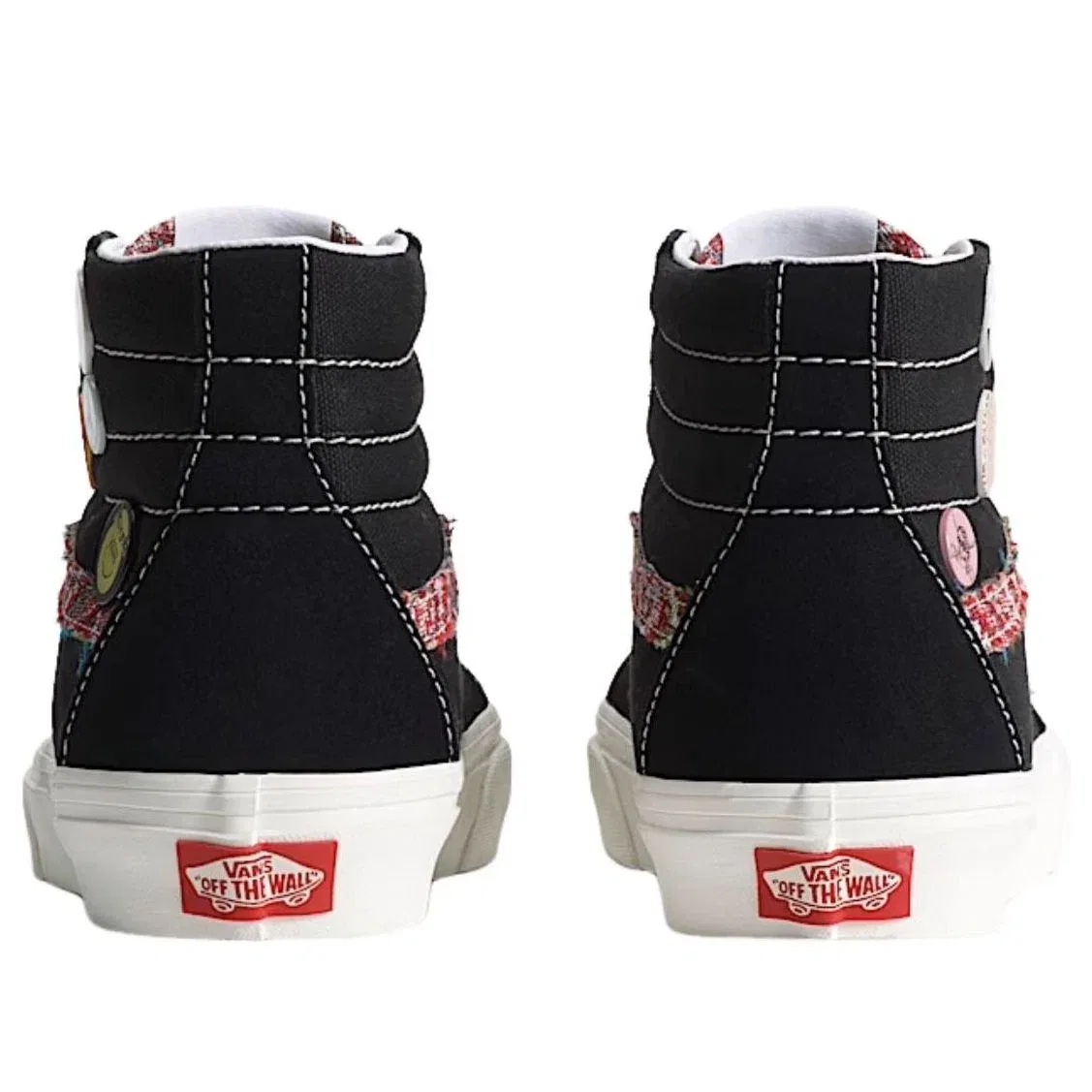 Детские кроссовки с высоким верхом Sk8-Hi Vans, черный — фото 4