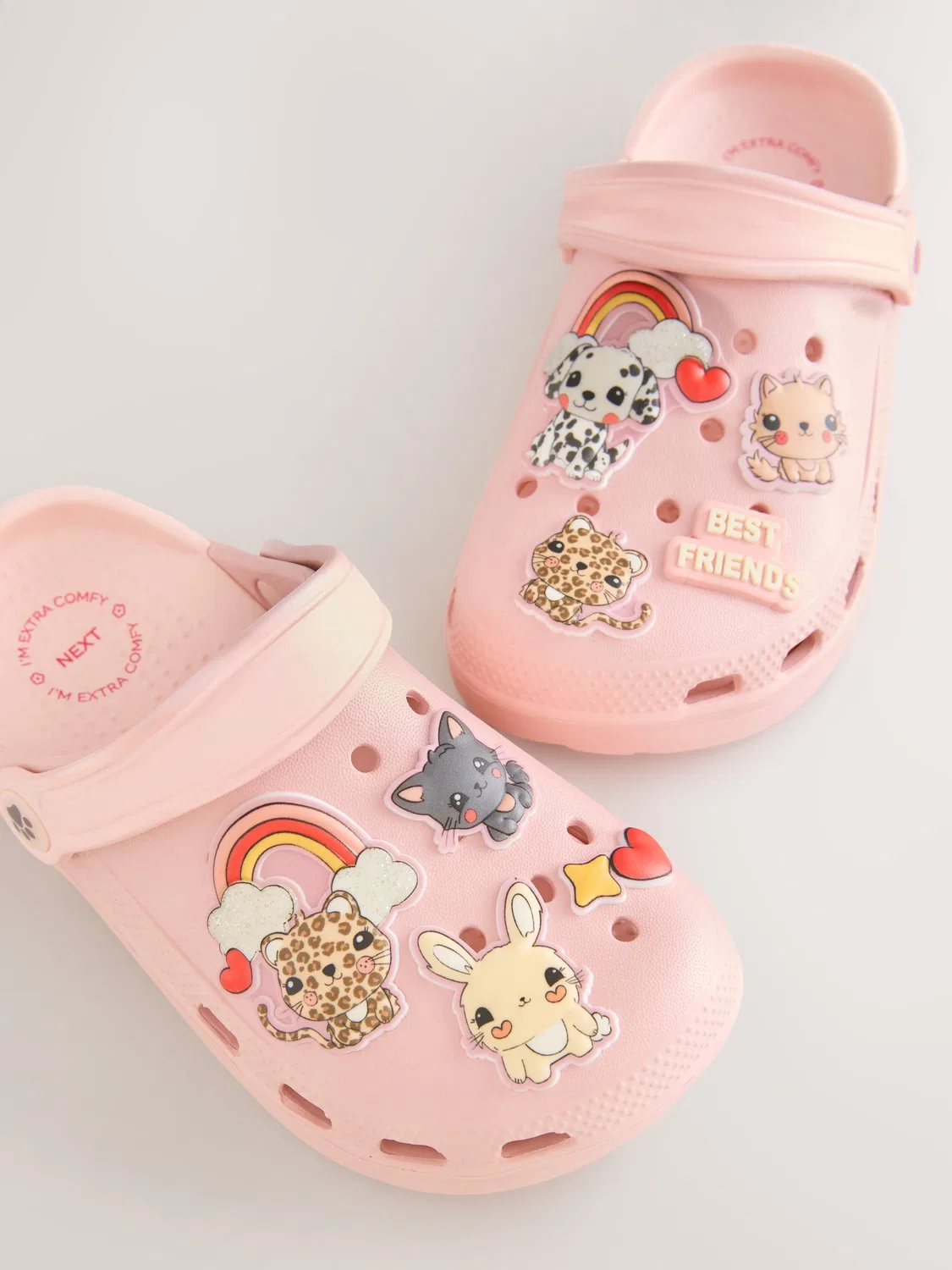 Клоги детские Pink Pets Next, розовый — фото 3