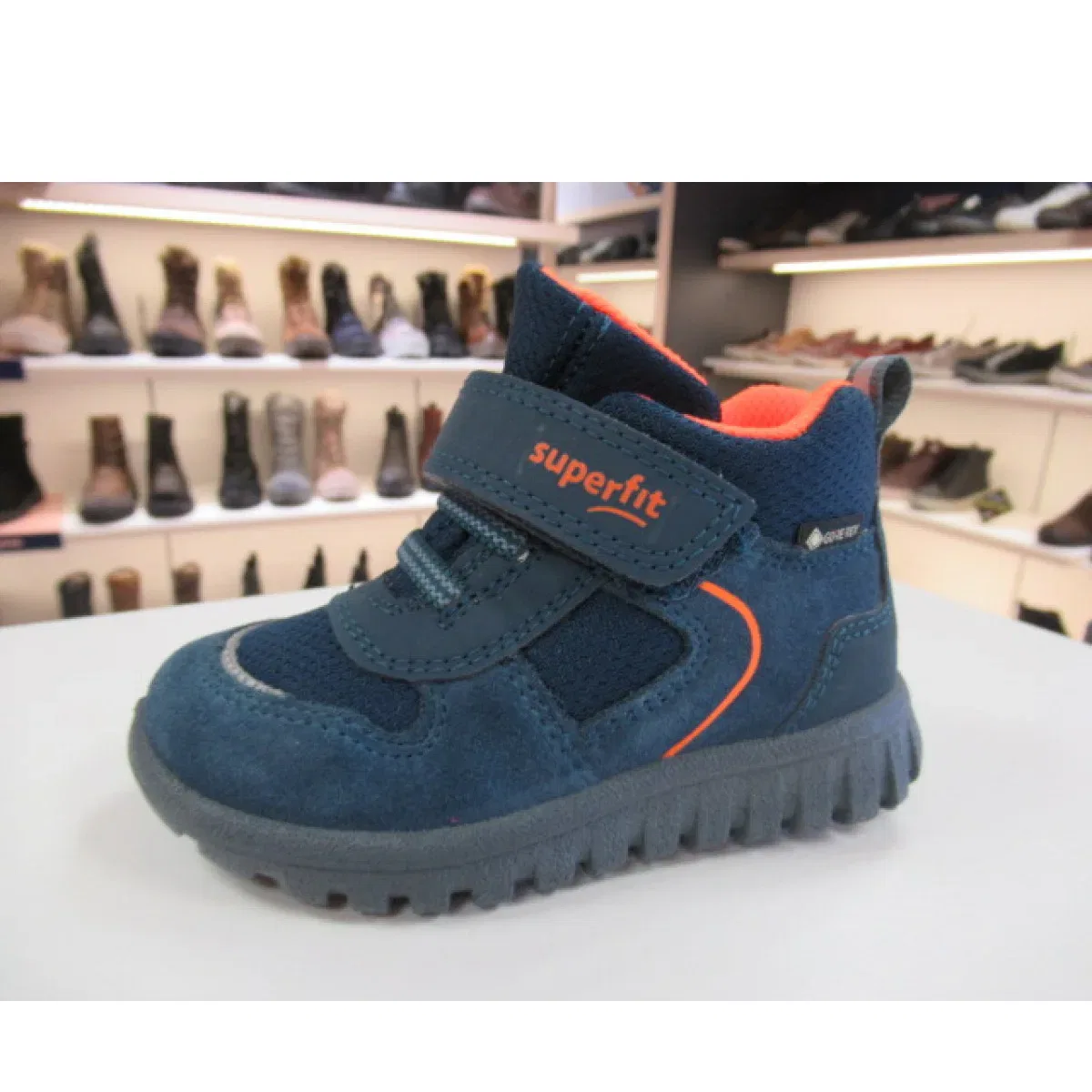 Кроссовки на липучке Sport 7 Mini Superfit, синий