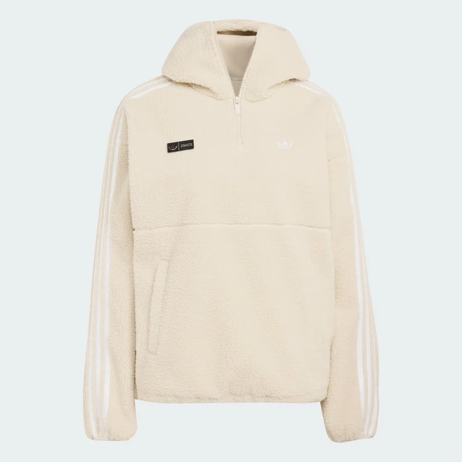 Женская флисовая куртка-худи свободного кроя Jennie Adidas Originals, Bliss — фото 3