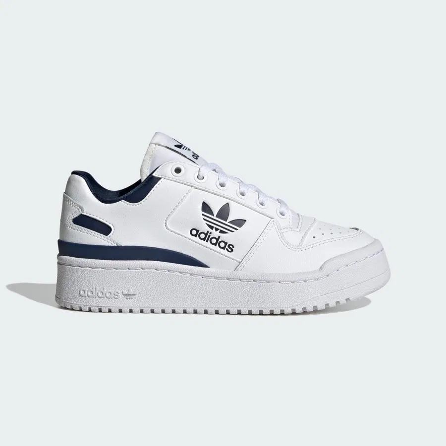 Кроссовки повседневные с платформой Forum Bold adidas, Бело-синий