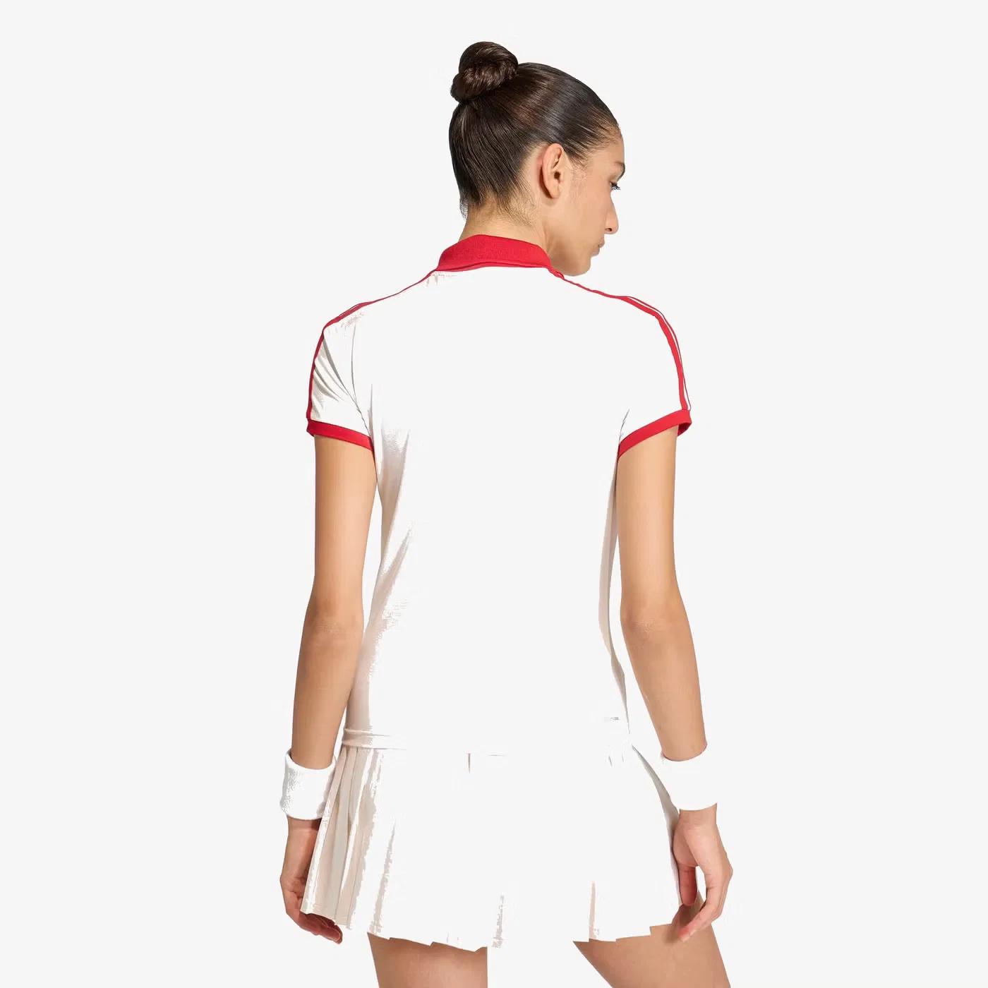 Поло с цветочным блоком Tennis Classics Adidas, белый — фото 3