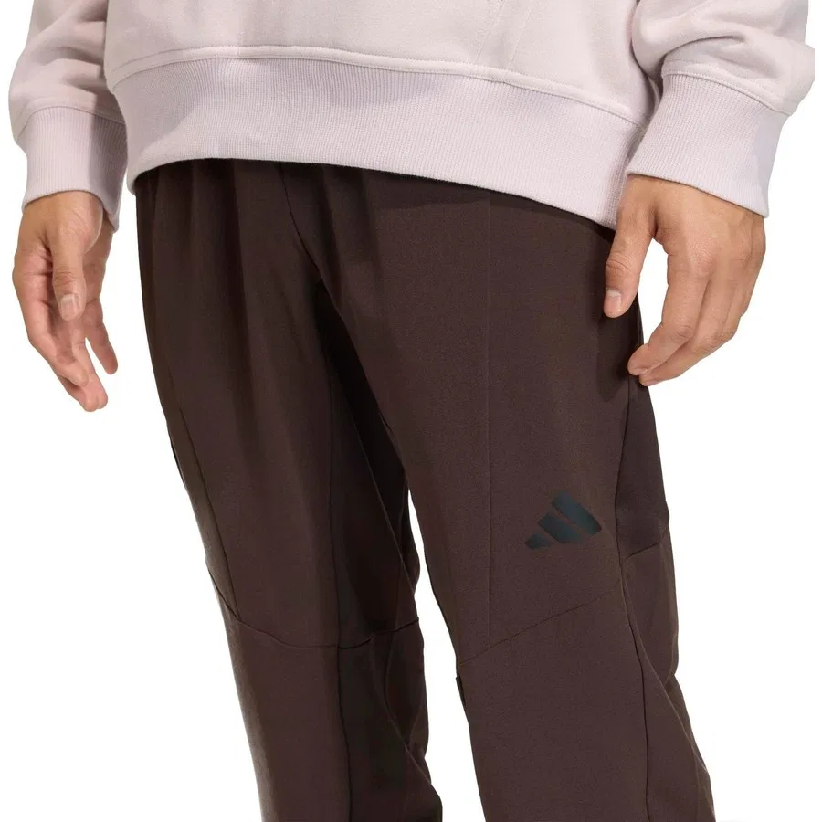 Спортивные штаны для бега и ходьбы D4T Hybrid Pant adidas, Коричневый — фото 3
