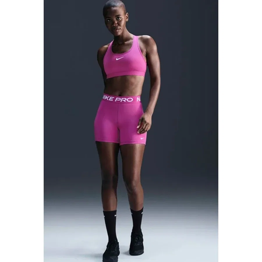 Женские спортивные шорты-лосины Nike Pro 365, Фиолетовый — фото 4