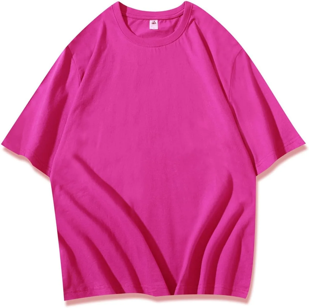 

Мужская хлопковая футболка Casual с коротким рукавом и круглым вырезом NATHGAM