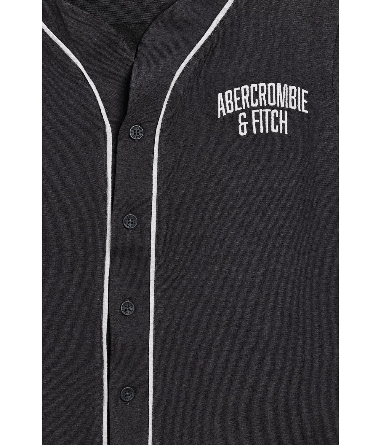 Футболка-бейсболка с отделкой Piped Baseball Tee (для больших детей) Abercrombie Kids, Orchid Petal — фото 3