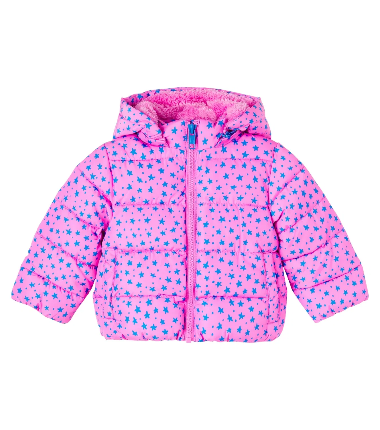 Легкая куртка с принтом Stella Mccartney Kids, розовый