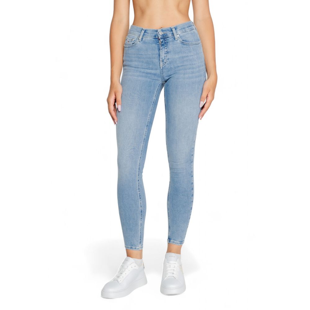 

Джинсы и брюки из светло-голубого хлопка Tommy Jeans