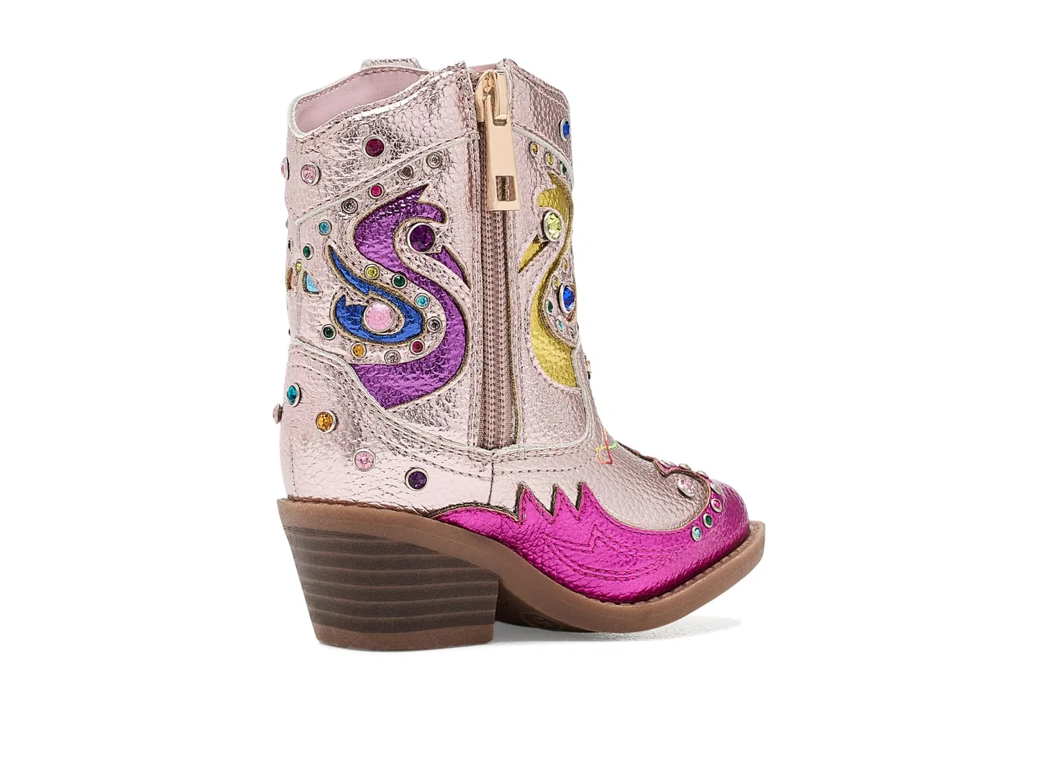Мини-ковбойские сапоги Кенсингтон (для малышей) Kurt Geiger London Kids, Rainbow — фото 4
