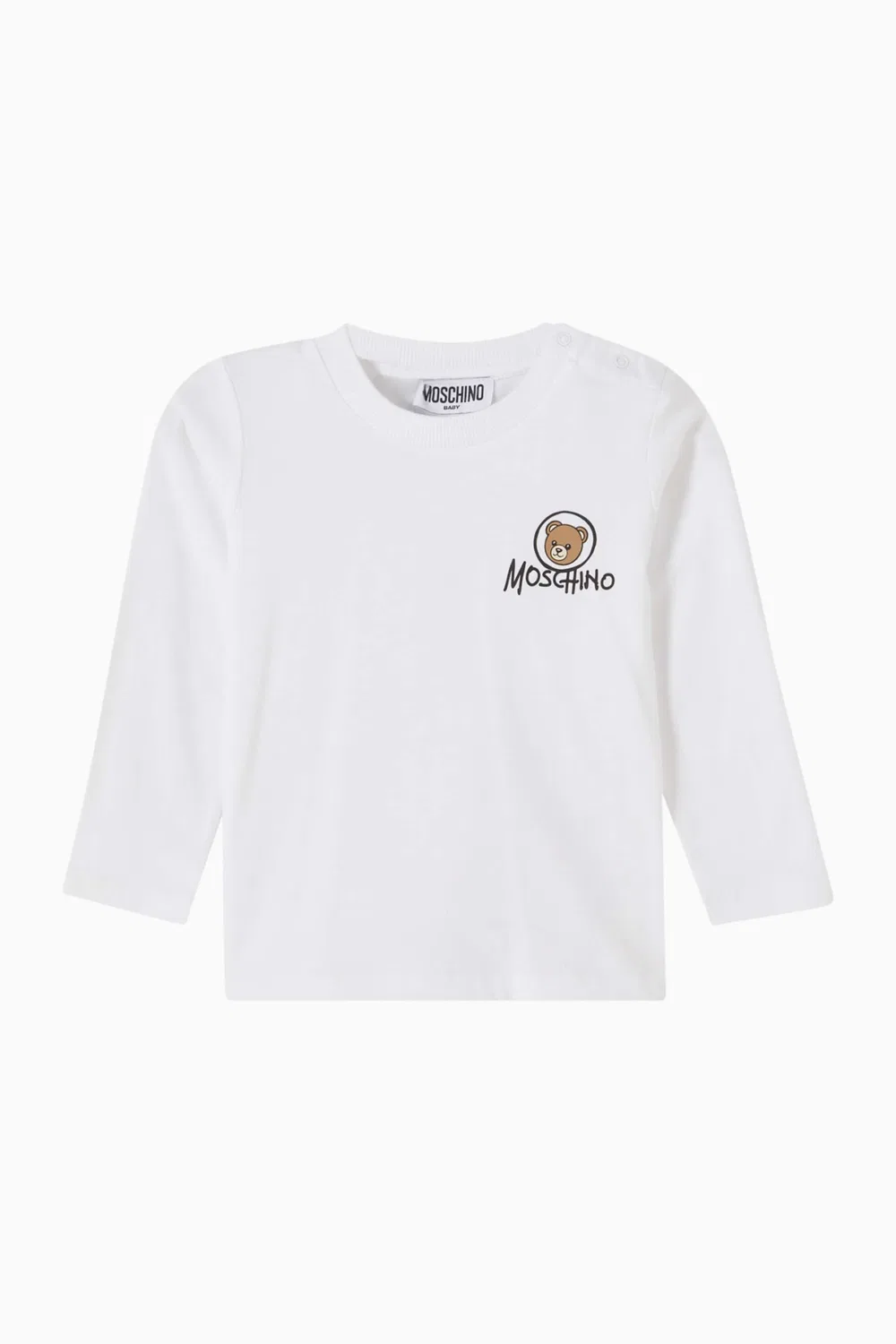 Футболка с принтом медвежонка Moschino