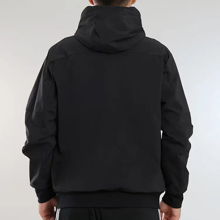 Куртка спортивная мужская с длинным рукавом Th Jkt South Adidas, черный — фото 3