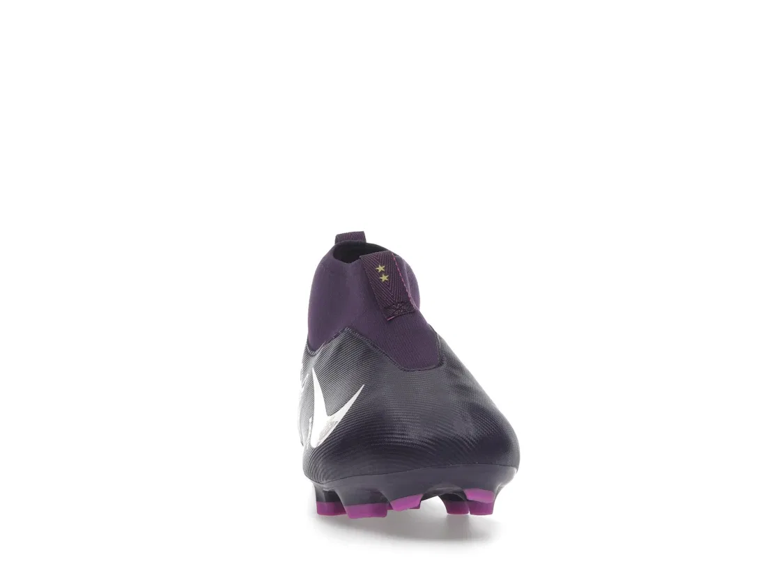 Детские бутсы Kylian Mbappé Nike, Grand Purple/Pale Ivory — фото 2