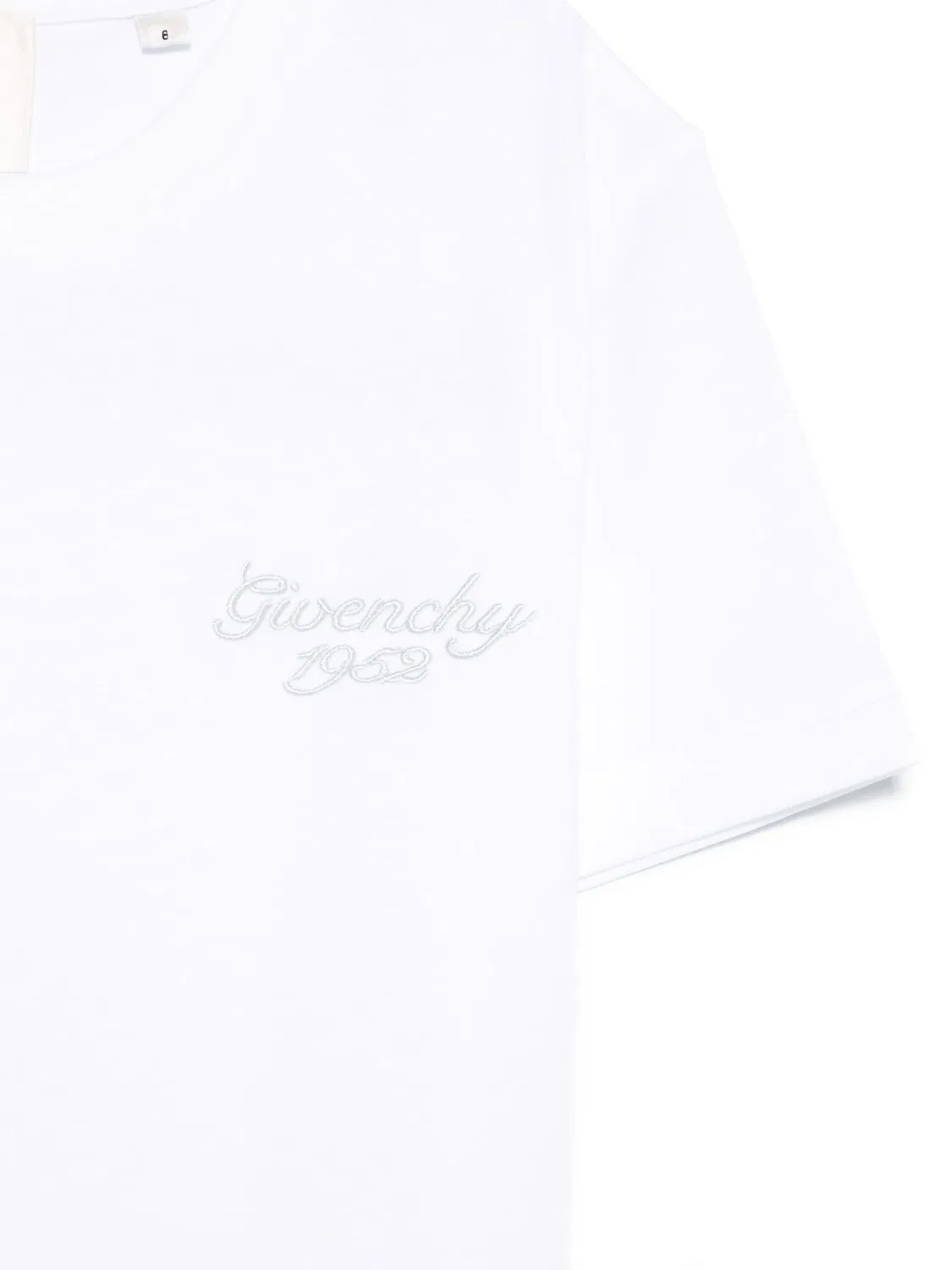 Футболка из 100% хлопка Givenchy, белый — фото 2