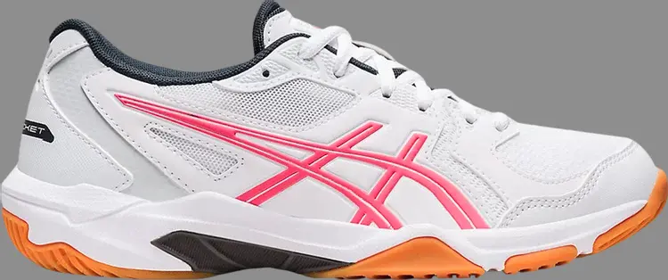 

Кроссовки wmns gel rocket 10 'white pink cameo' Asics, белый, Белый;серый, Кроссовки wmns gel rocket 10 'white pink cameo' Asics, белый