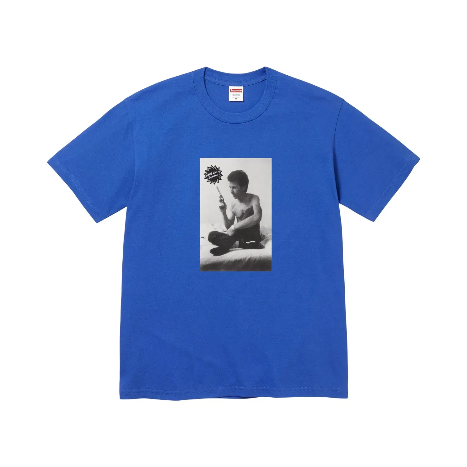 Футболка с принтом Gun Tee Supreme, Royal